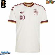 Spania Pedri Gonzalez #20 Bortedrakt VM 2026 Kortermet